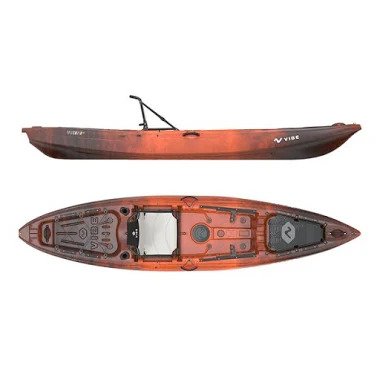 Vibe Shearwater 125 Pedal Drive Kayak - Kayak and Paddle Board Rentals