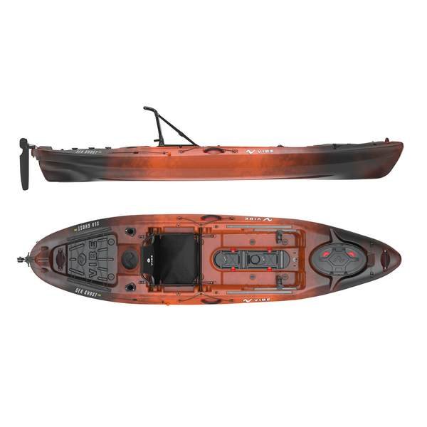 vibe sea ghost 130 angler kayak reviews
