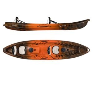 Vibe Yellowfin 100 Sit On Top Angler Fishing Kayak Wildfire