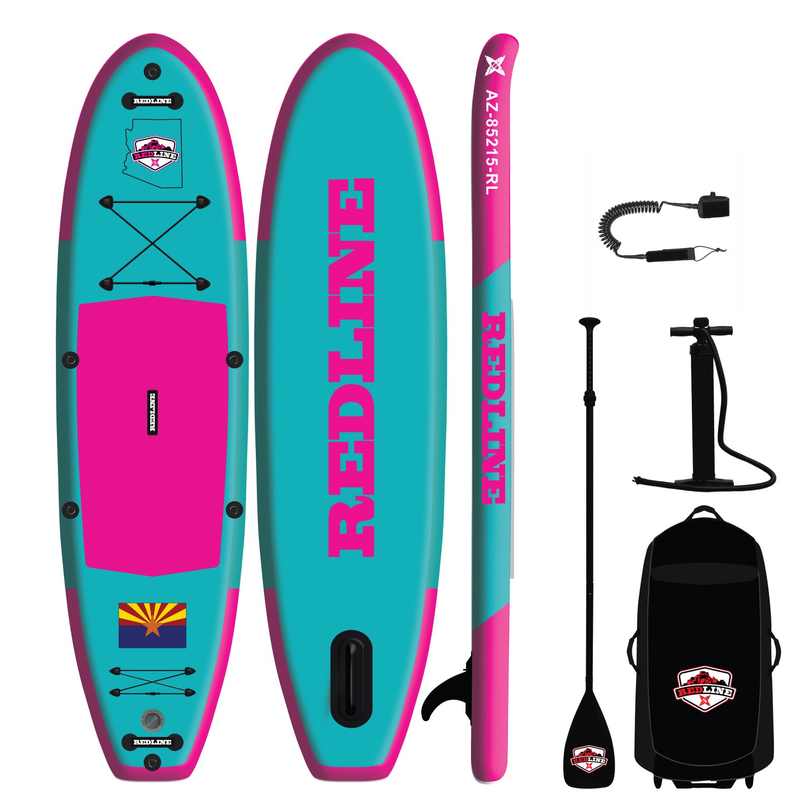 10' and 11' Inflatable Redline Paddleboards - Kayak and Paddle Board ...